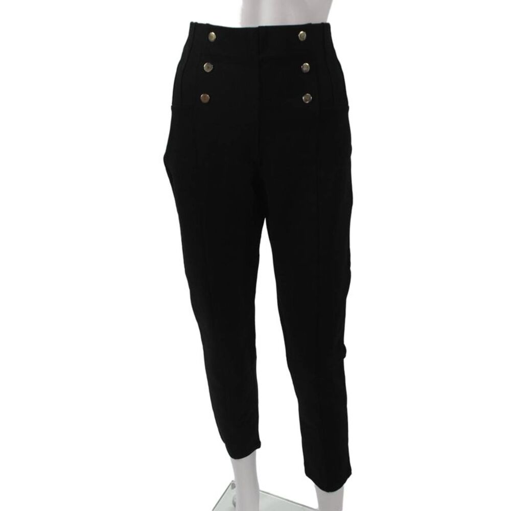 Zara Women Ankle Pants Black Sailor Size 2XL